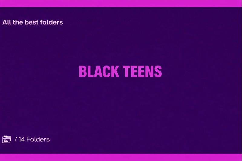 BLACK TEENS